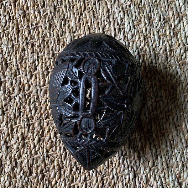 A Spanish colonial bugbear money box