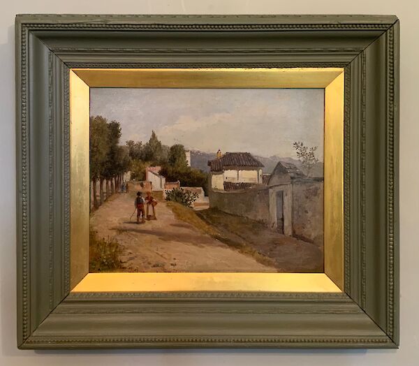 Oil painting by John Varley II