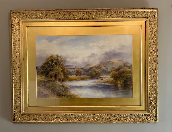 Extensive watercolour by James Stephen Gresley